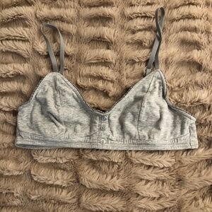Aerie light grey bralette size small